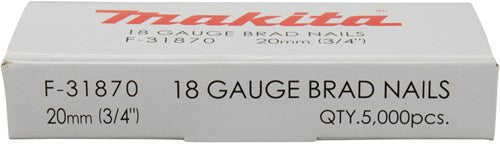 Afbeelding laden in galerijviewer, Makita accessoires brad 20mm 1,0x1,2mm - f-31870
