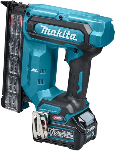 Afbeelding laden in galerijviewer, Makita fn001ga202 | xgt accu brad tacker 40v max in mbox (2x 2.0ah accu + snellader) - fn001ga202
