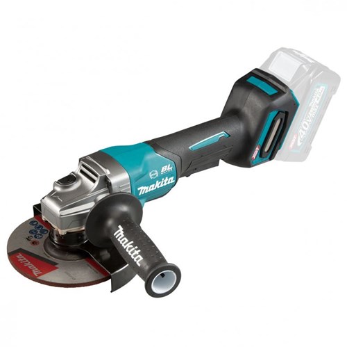 Afbeelding laden in galerijviewer, Makita ga035gz | 40 v max | haakse slijper | 150 mm | body | zonder accu's en lader | in doos | vastzetschakelaar - ga035gz
