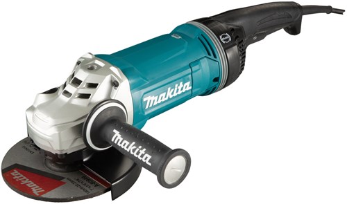 Afbeelding laden in galerijviewer, Makita ga7070x1 | haakse slijper | 230v | 180 mm | 2800 watt met vastzetschakelaar

