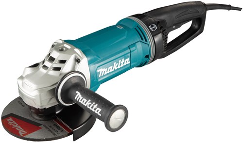 Afbeelding laden in galerijviewer, Makita ga7071x1 | haakse slijper | 230v | 180 mm | 2800 watt met vastzetschakelaar | d-greep - ga7071x1
