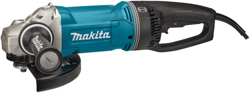 Afbeelding laden in galerijviewer, Makita ga9071x1 | haakse slijper | 230v | 230mm | 2800 watt met vastzetschakelaar | met d-handgreep - ga9071x1
