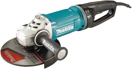 Afbeelding laden in galerijviewer, Makita ga9071x1 | haakse slijper | 230v | 230mm | 2800 watt met vastzetschakelaar | met d-handgreep - ga9071x1
