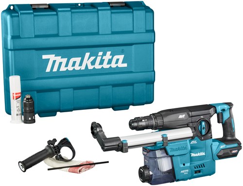Afbeelding laden in galerijviewer, Makita hr009gz02 accu combihamer | 40 v max | sds-plus | excl. accu's en lader | in kunststof koffer - hr009gz02
