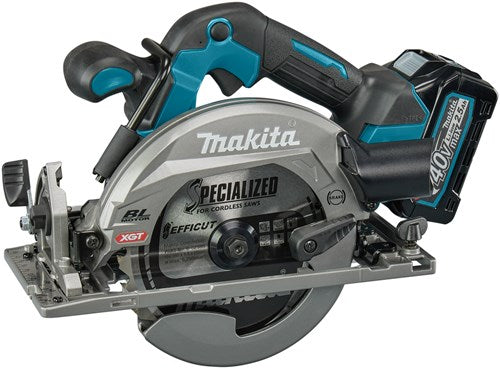 Afbeelding laden in galerijviewer, Makita hs012gd201 | 40 v max | accu cirkelzaag | 165 mm | 2 x 2.5 ah accu + snellader | in mbox hs012gd201

