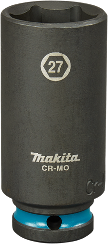 Makita krachtdop impact black, 1 2 27mm lang - e-16536