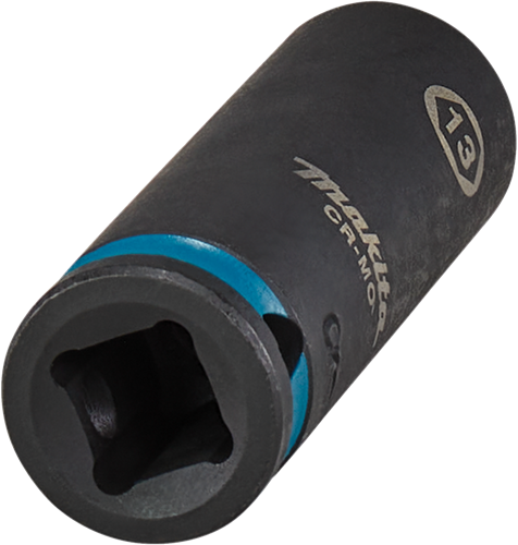 Afbeelding laden in galerijviewer, Makita krachtdop impact black, 3 8 13mm lang - e-16302
