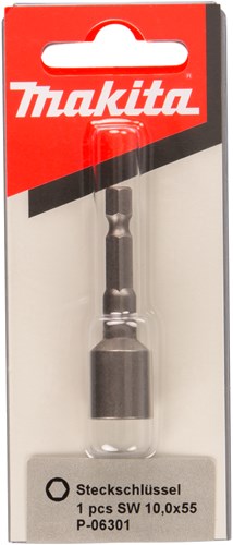 Afbeelding laden in galerijviewer, Makita accessoires dopsleutel 10,0x55mm 1 4 - p-06301
