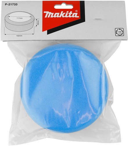 Afbeelding laden in galerijviewer, Makita accessoires inpoetsschijf blauw - p-21733
