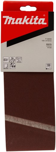 Afbeelding laden in galerijviewer, Makita accessoires schuurband k150 100x610 red - p-36930
