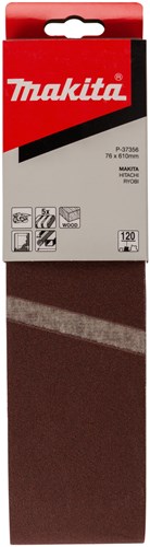 Makita accessoires schuurband k120 76x610 red - p-37356