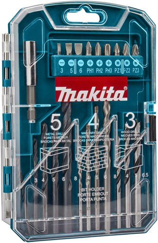 Afbeelding laden in galerijviewer, Makita boren schroefbit set 22-delig - p-44002
