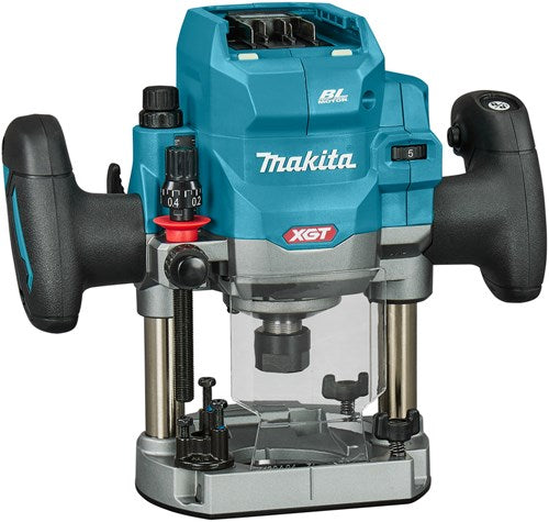 Afbeelding laden in galerijviewer, Makita rp001gz02 xgt 40 v max bovenfrees | met aws zender | zonder accu`s en lader | in mbox - rp001gz02
