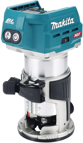 Afbeelding laden in galerijviewer, Makita rt001gz14 boven- en kantenfrees | 40 v max | zonder accu's en lader | in doos - rt001gz14
