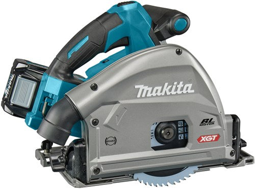 Afbeelding laden in galerijviewer, Makita sp001gu101 | 40 v max | invalcirkelzaag | 165 mm | 4,0 ah accu (1 st) | snellader | in mbox | met aws zender sp001gu101
