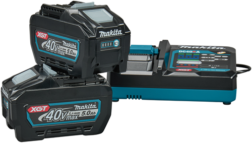 Afbeelding laden in galerijviewer, Makita startset xgt dc40ra 2x bl4050f | 40v 5,0ah accu - 1911v6-0
