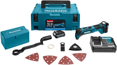 Afbeelding laden in galerijviewer, Makita tm30dsajx4 accu multitool 10,8v | 2.0ah in m-box + accessoires - tm30dsajx4
