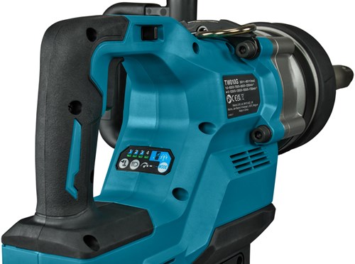Afbeelding laden in galerijviewer, Makita tw010gt201 | accu slagmoersleutel | xgt 40 v max | 1 | set | 2x 5,0ah accu snellader in kunstof koffer - tw010gt201

