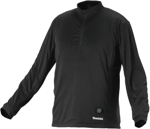 Afbeelding laden in galerijviewer, Makita verwarmd ondershirt met rits l - dcx201bl

