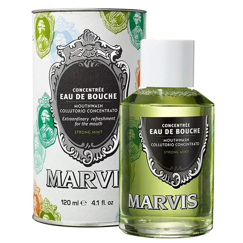 Afbeelding laden in galerijviewer, Marvis mondwater strong mint 120ml
