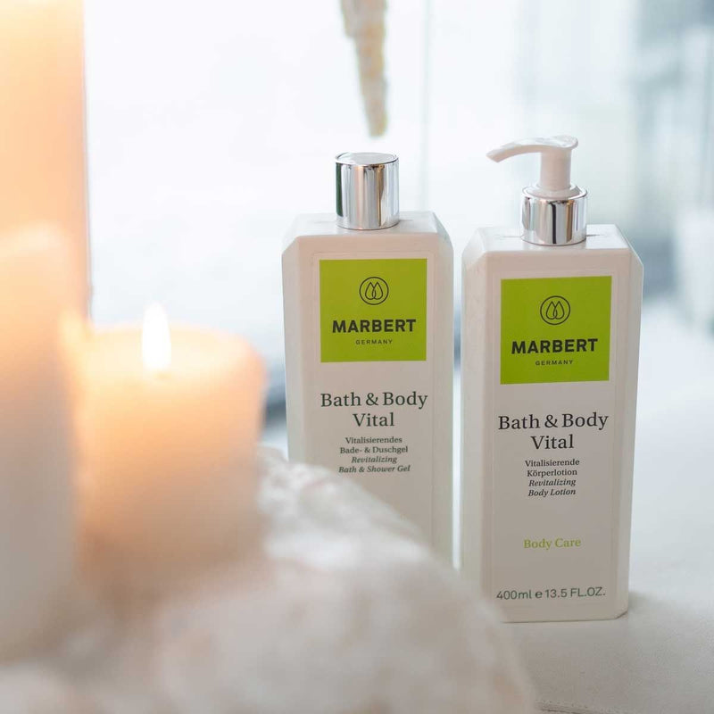 Afbeelding laden in galerijviewer, Marbert woman bath body vital bodylotion 400ml dames
