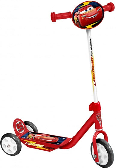 Afbeelding laden in galerijviewer, Disney 3-wiel kinderstep voetrem jongens rood

