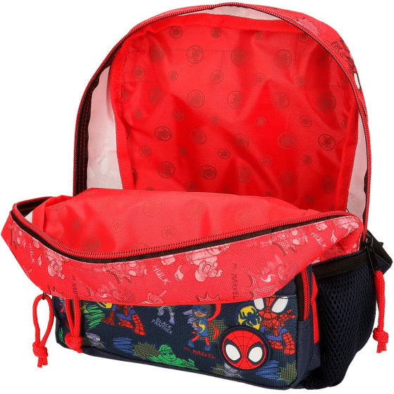 Afbeelding laden in galerijviewer, Marvel Go Spidey rugzak junior 6,8 liter rood zwart
