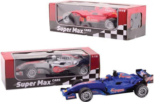Johntoy raceauto 1:12 met licht en geluid 3 assorti