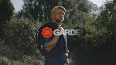 Gardena textielslang liano life 30 m set (donkergrijs oranje)