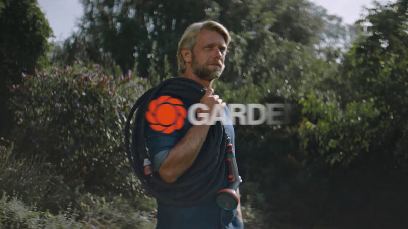 Afbeelding laden in galerijviewer, Gardena textielslang liano life 30 m set (donkergrijs oranje)
