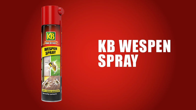 Afbeelding laden in galerijviewer, Kb home defense home defense wespen spray - insectenbestrijding - 400 ml
