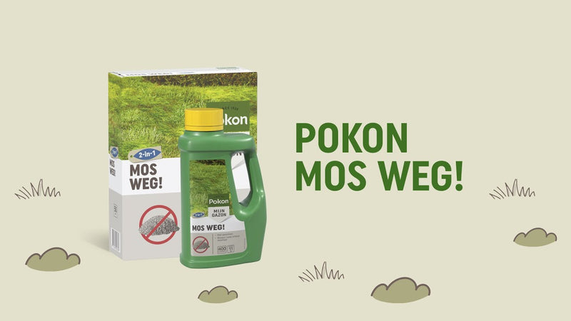 Afbeelding laden in galerijviewer, Pokon producten mos weg 25 m2 875gr
