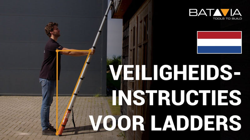Afbeelding laden in galerijviewer, Batavia producten telescoopladder 3 81m
