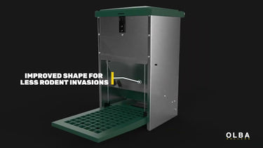Olba producten automatische voerbak trapbak 20kg