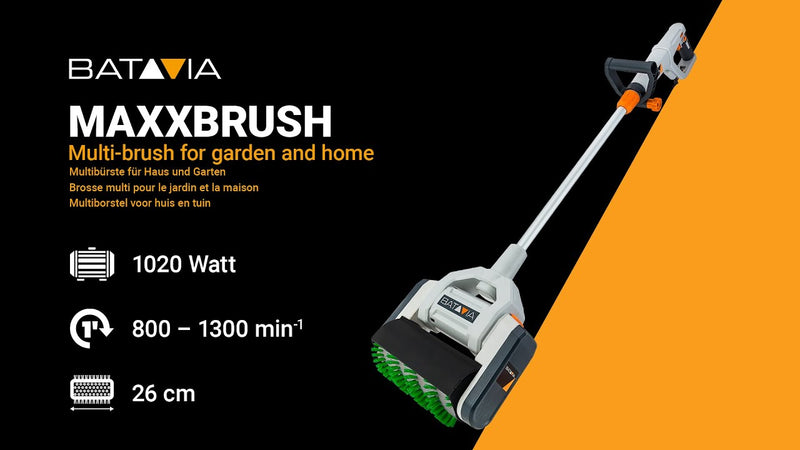 Afbeelding laden in galerijviewer, Batavia producten maxxbrush zwarte nylon borstel
