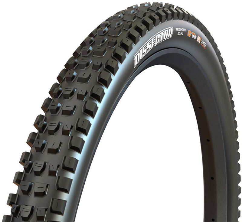 Afbeelding laden in galerijviewer, Maxxis dissector ii 29x2.40 wt dd tr 3c maxxterra e-25 folding tire
