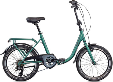 Legnano limoges vouwfiets 20 inch 40 cm unisex 6v v-brakes groen