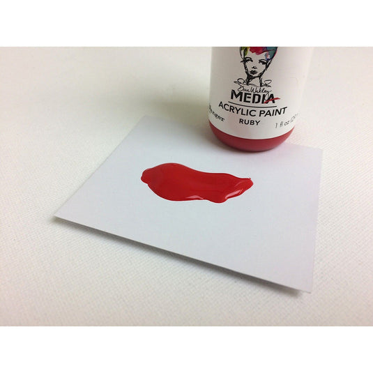 Ranger ink ranger • dina wakley media heavy body acrylic paint ruby