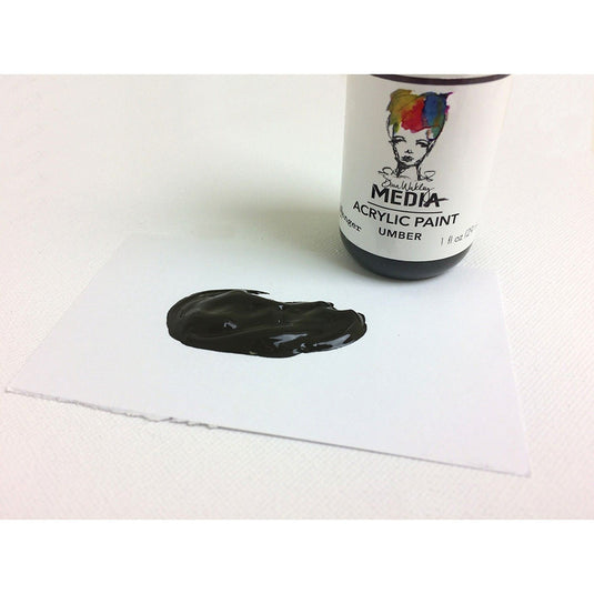Ranger ink ranger • dina wakley media heavy body acrylic paint umber