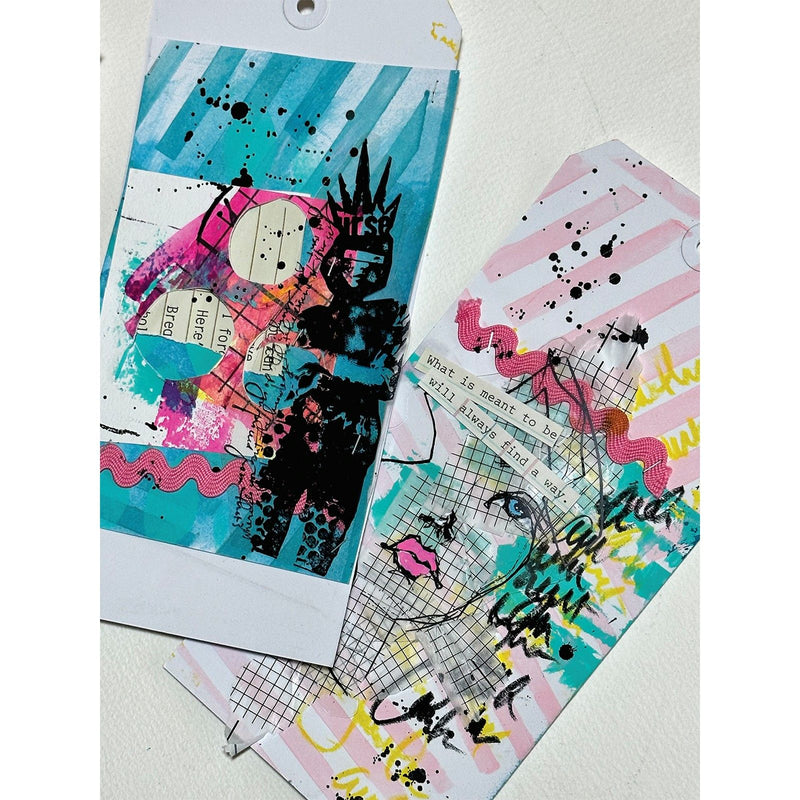 Afbeelding laden in galerijviewer, Ranger ink ranger • dina wakley media stencils angles

