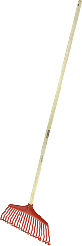 Meister adw bladerhark 370 pvc 21tanden m. stl - adw18215