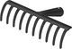 Meister tuinhark 245mm 10t zonder steel - wu9850100