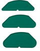 Melkmeisje kitstrijkerset afgerond 3 delig - mm950005 - mm950005
