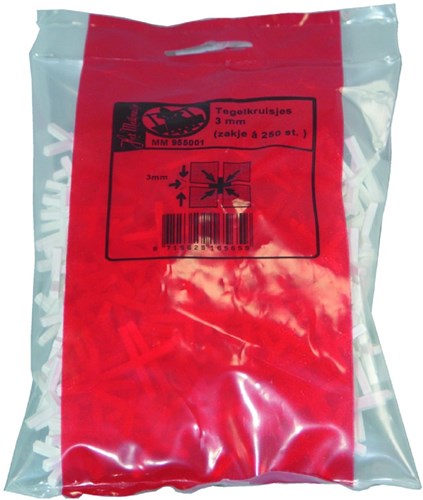 Melkmeisje tegelkruisjes, 5,0mm (zakje á 200 st.) - mm955002