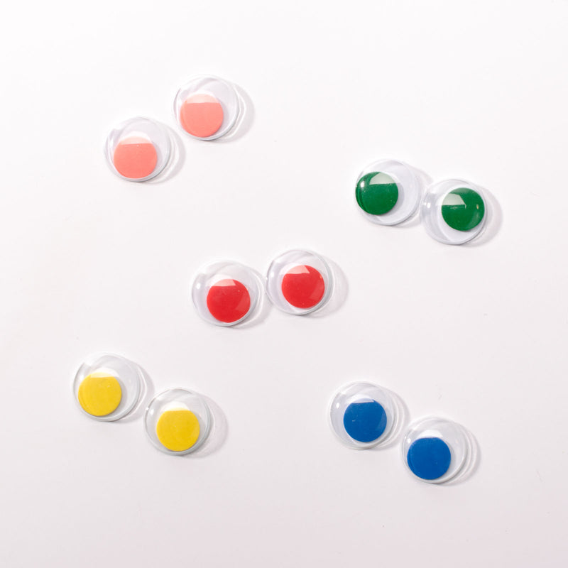 Afbeelding laden in galerijviewer, Vaessen creative • ogen beweegbaar plak 12mm 10pcs

