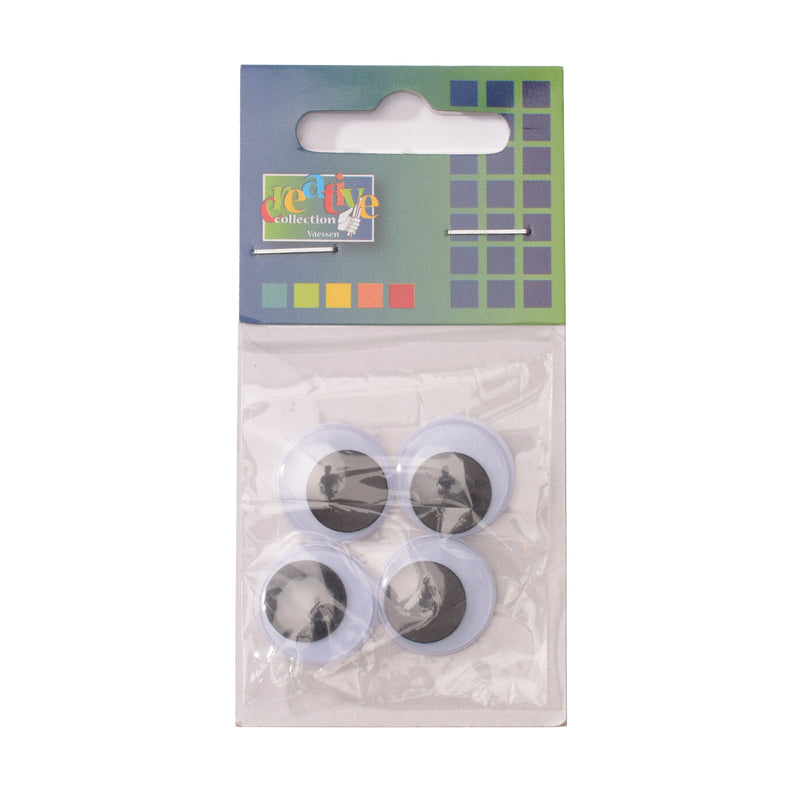 Afbeelding laden in galerijviewer, Darice • ogen beweegbaar aannaai 18mm 4pcs
