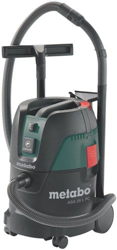 Afbeelding laden in galerijviewer, Metabo asa 25 l pc bouw alleszuiger | 25 l | 1250 watt - 602014000
