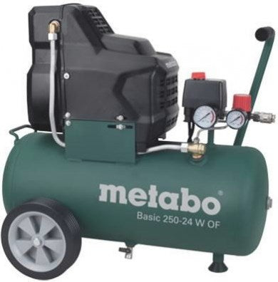 Afbeelding laden in galerijviewer, Metabo basic 250-24 w compressor + lpz-4 toebehorenset - 690836000
