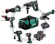 Metabo combo set 6.1 | accu combiset 18v sb 18 ltx + kh 18 ltx 24 + w 18 l 9-125 quick + ase 18 ltx + ssw 18 ltx 300 bl + ula 14.4-18 led in gereedschapstas (4x 4.0ah accu + asc 55 lader) - 685211000