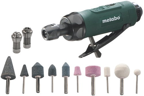 Afbeelding laden in galerijviewer, Metabo perslucht rechte slijper dg 25 set - 604116500
